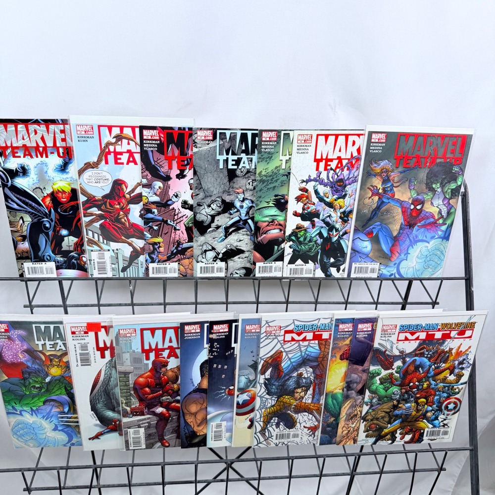 Marvel Team-Up 1 3-11 13 15-18 21 24 Lot Robert Kirkman Spider-Man Wolverine